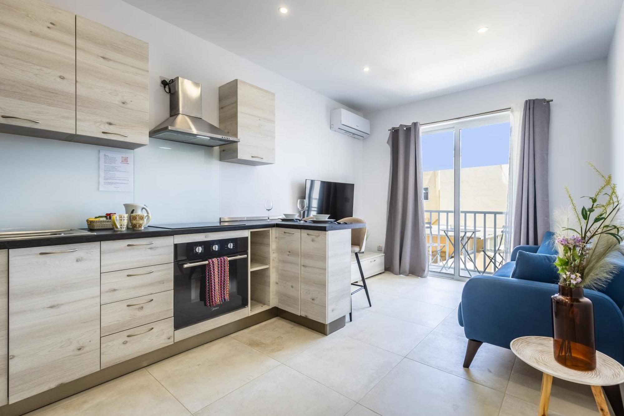 Ta Merilda Apartment 8 - 5Min Walk From St Julians San Ġwann Eksteriør bilde